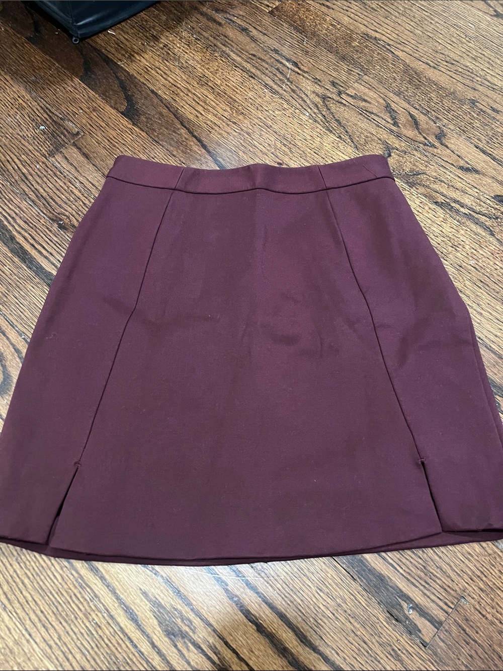 Banana Republic Factory Wine Mini Skirt